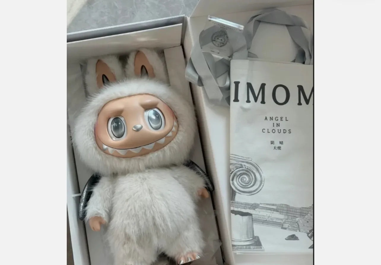 POP MART The Monsters Zimomo - Angel in Clouds Vinyl Face Doll