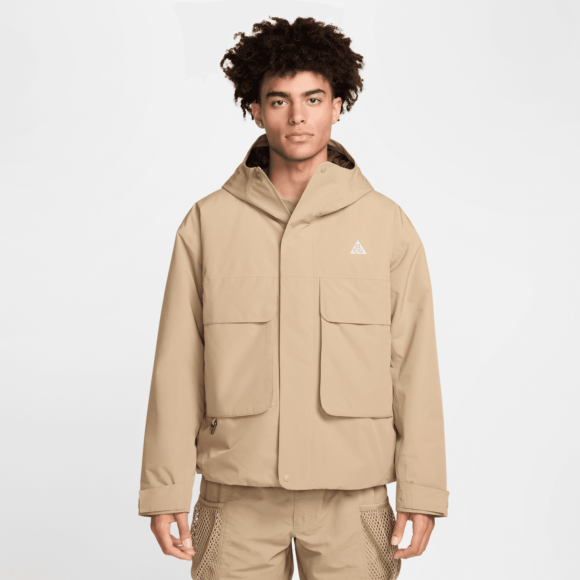 Nike ACG Khaki PrimaLoft Skull Peak Storm-FIT Jacket – Puffer Reds