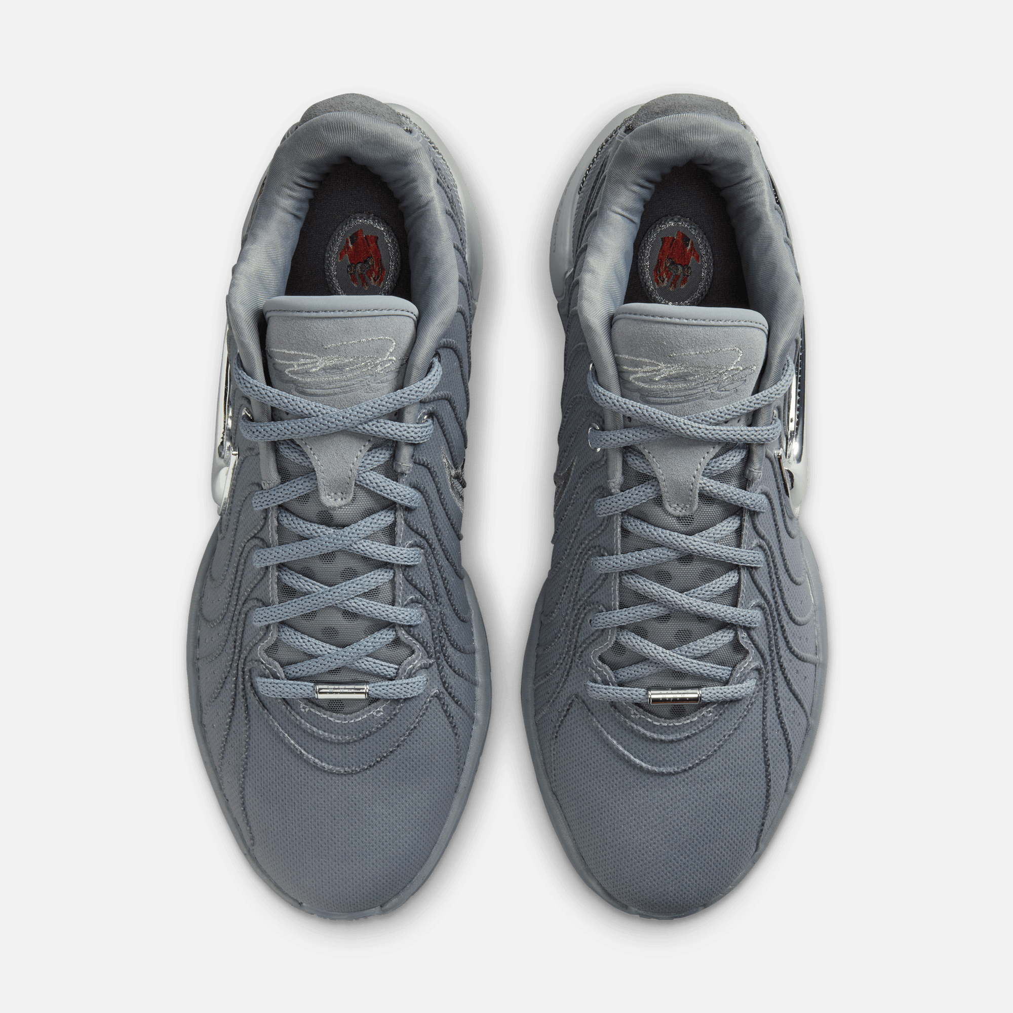 Nike LeBron 21 Cool Grey – Puffer Reds