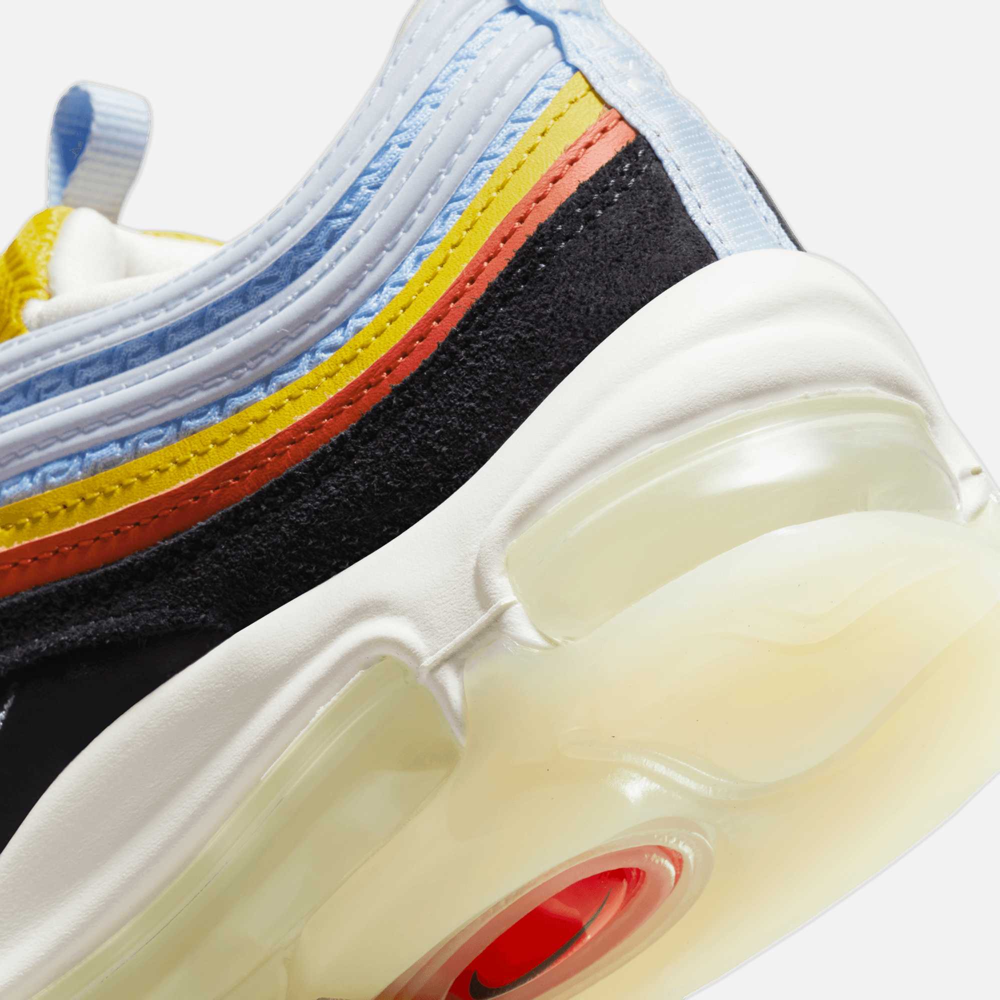 Nike Air Max 97 (GS) 'Yin Yang' - Puffer Reds