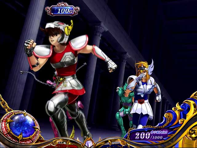 スマスロ 聖闘士星矢 海皇覚醒 CUSTOM EDITION(スマスロ)│通常時