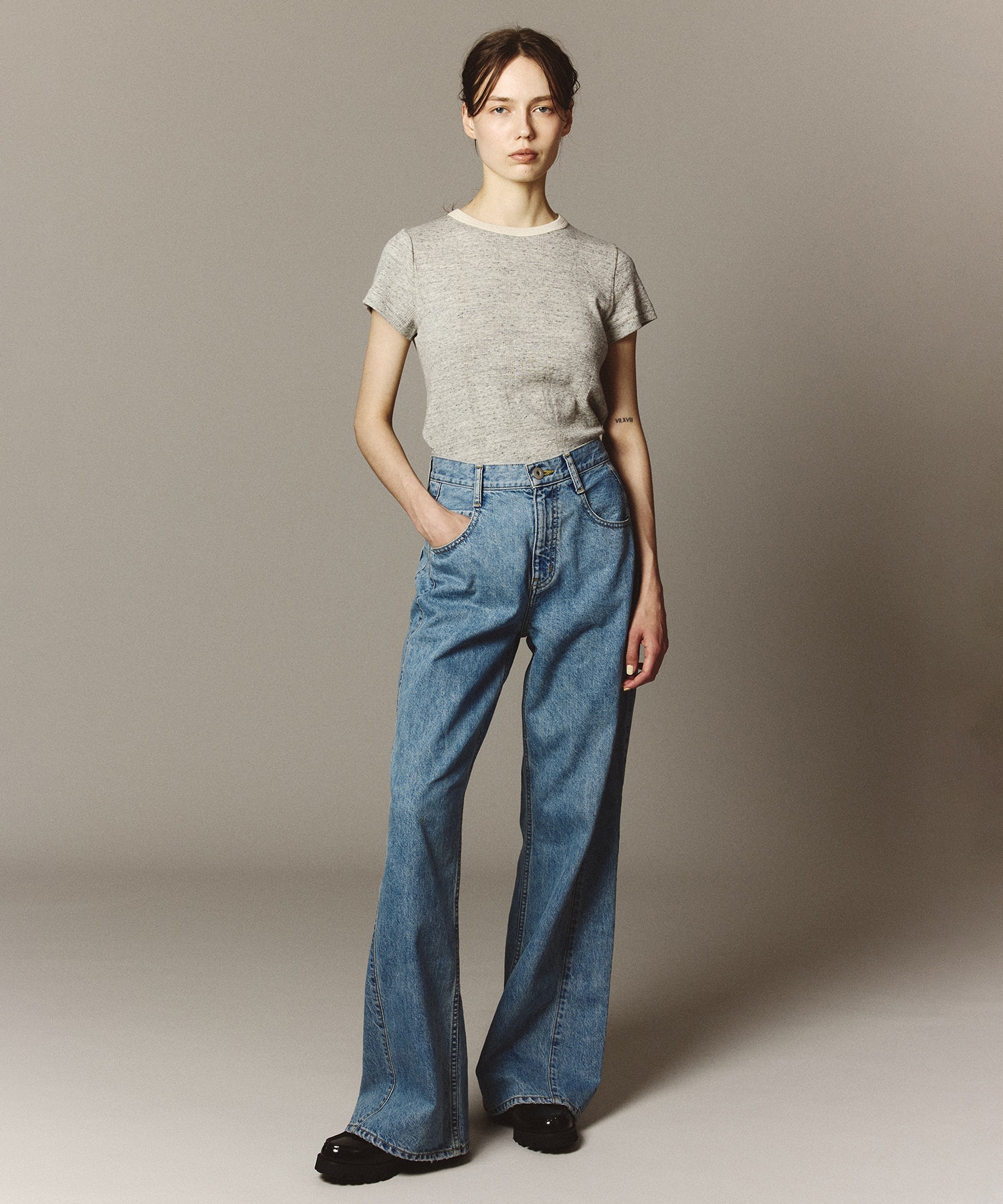 HARUTAトラックソールローファー(1 BLACK): : ウィメンズ｜PUBLIC