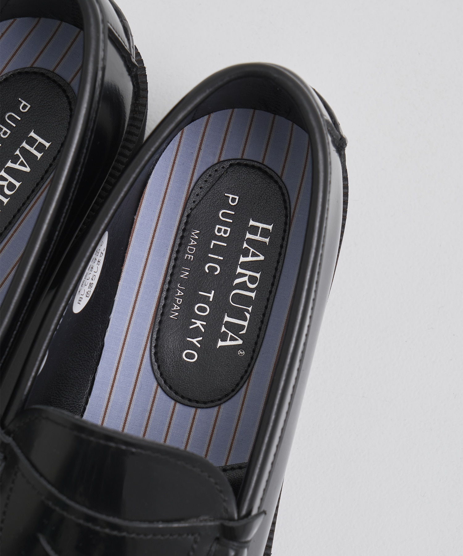 HARUTAトラックソールローファー(1 BLACK): : ウィメンズ｜PUBLIC