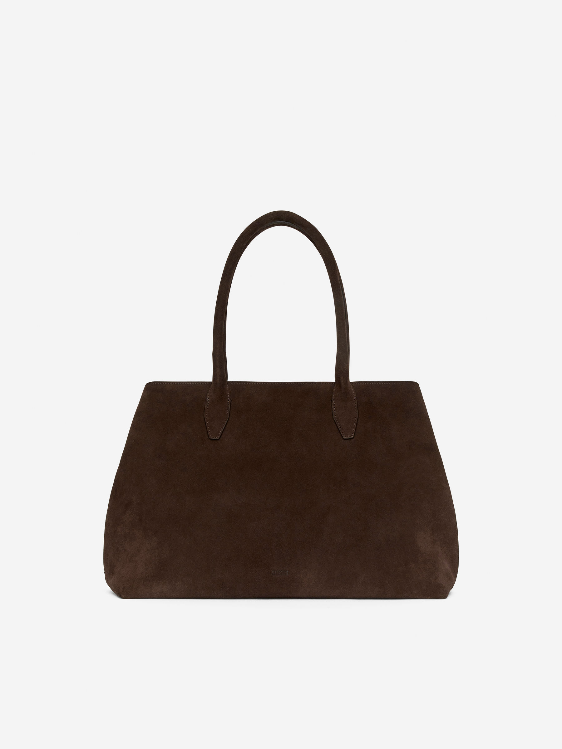 Suede Tote Bag – Brown – Women – ARKET DK
