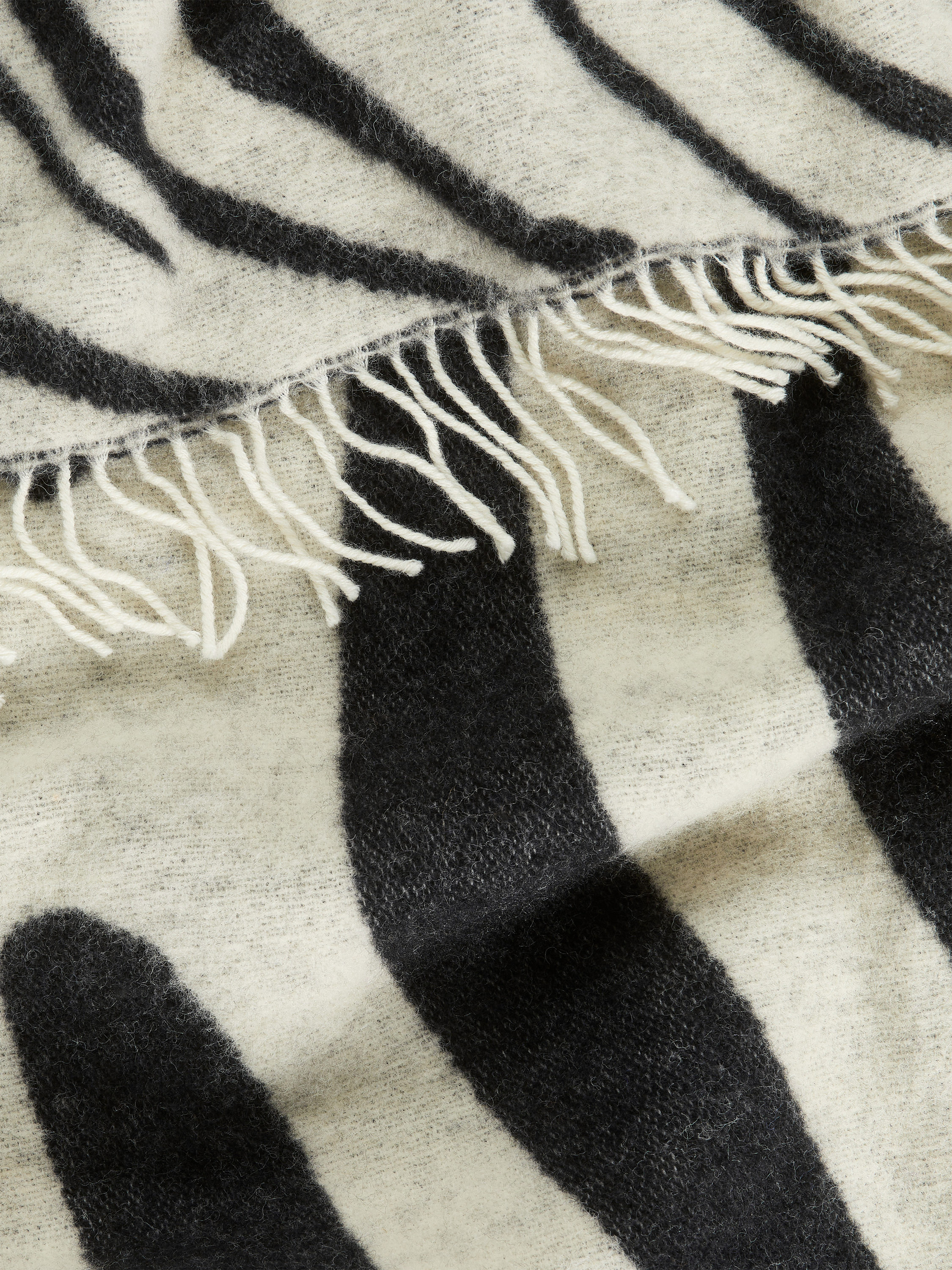 未使用品〉KLIPPAN CLASSIC WOOLblanket ZEBRA 未使用品〉KLIPPAN