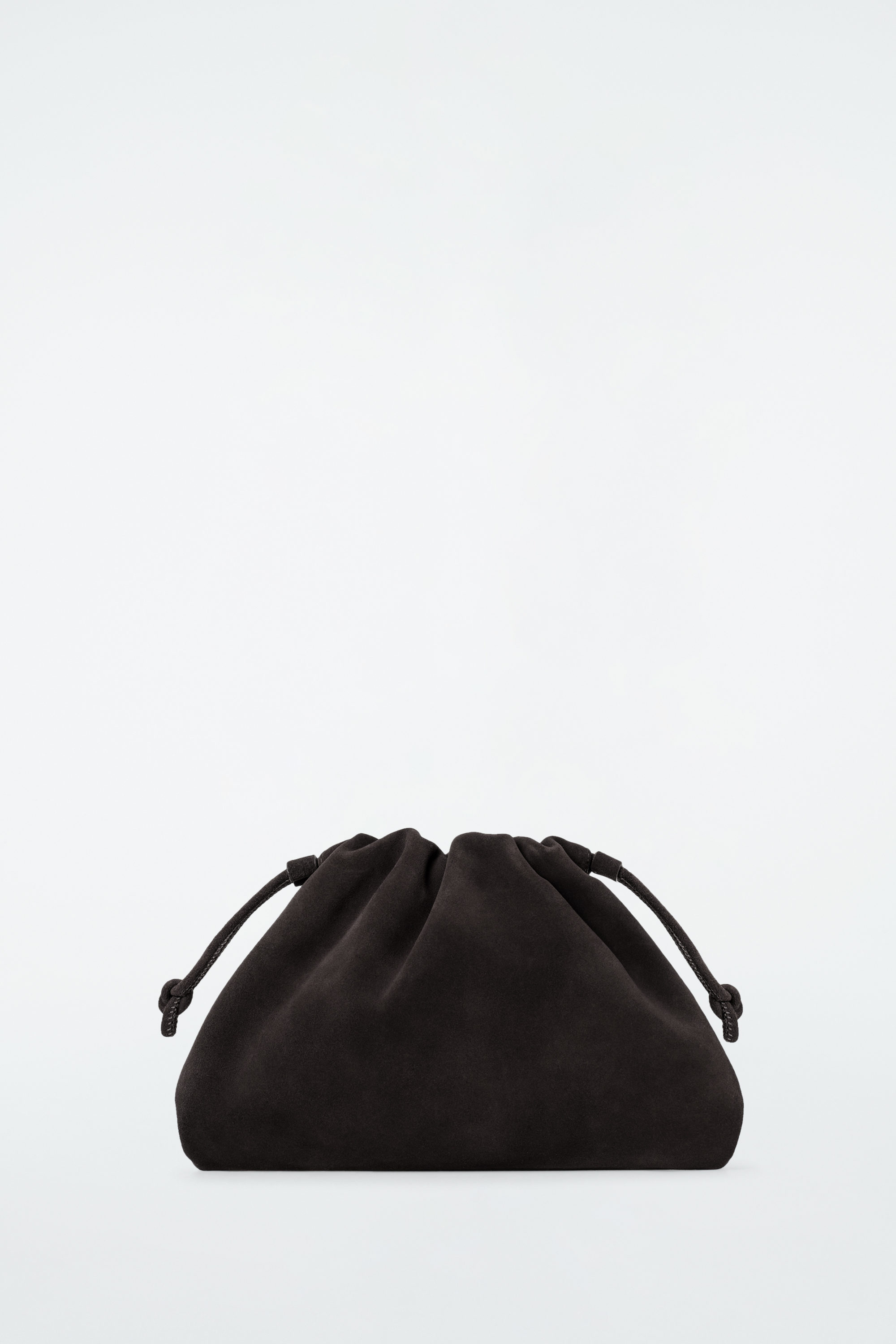 CAVATELLI MINI CLUTCH BAG - SUEDE - BROWN | COS