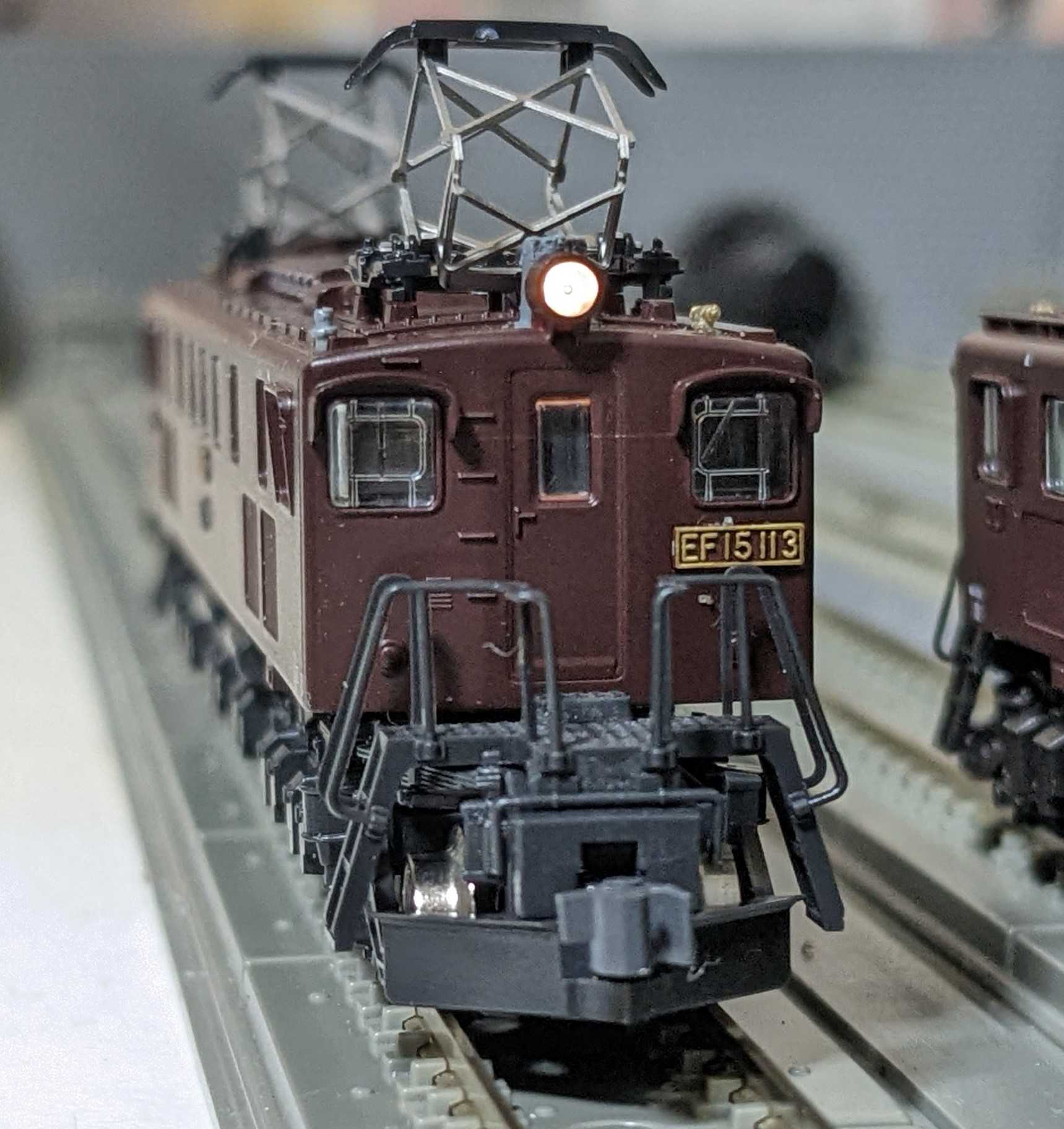 🔵kato 3008 EF15 113号機 全検整備 リニューアル工事 1両目 - 竹ノ塚