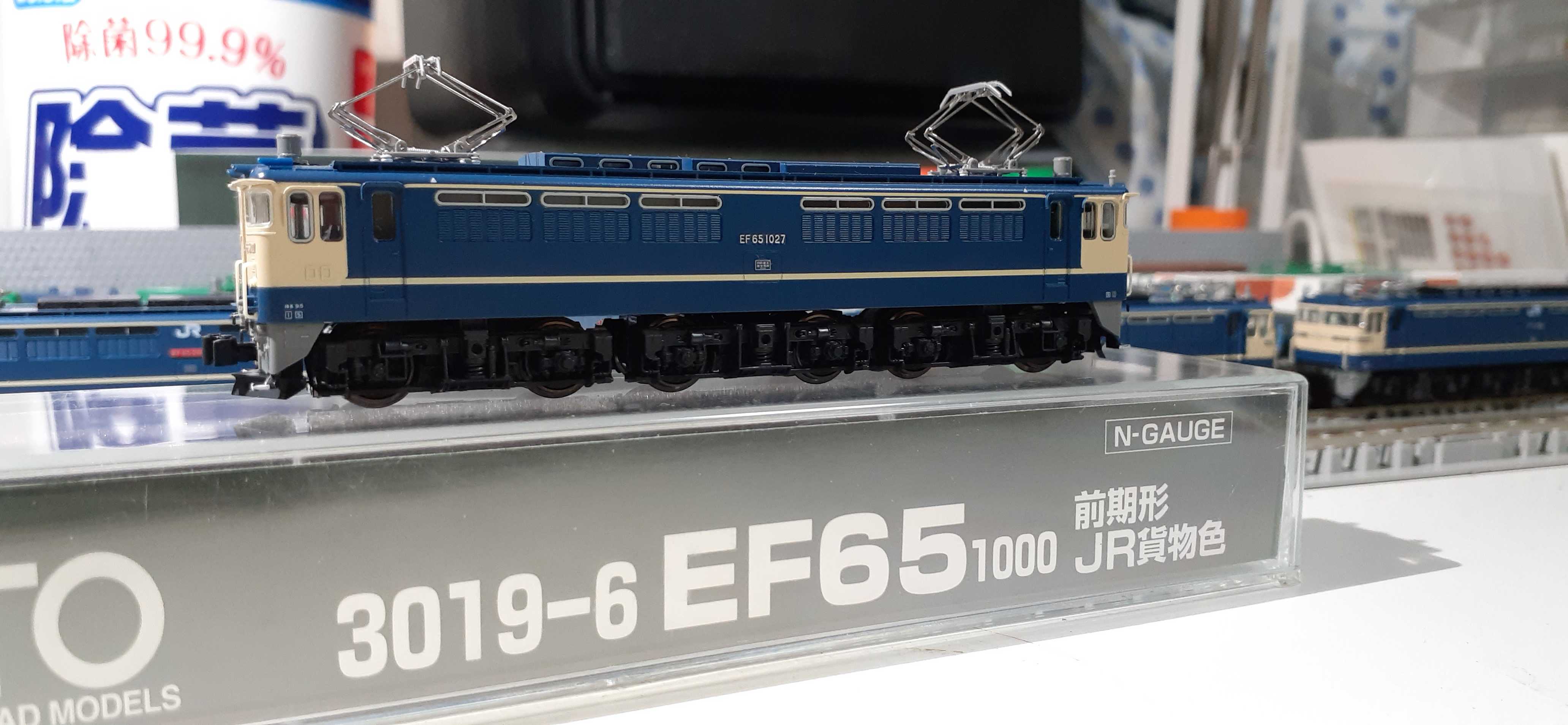 🔴入線 kato 3089-1 EF65 1000 前期形 - 竹ノ塚総合車両センターのブログ