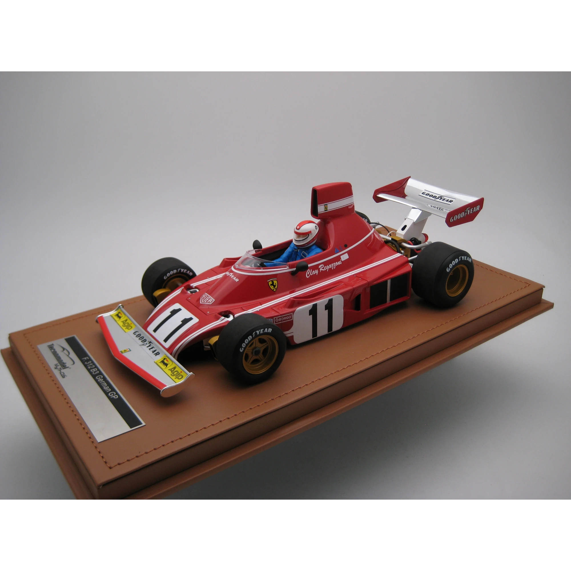 Ferrari 312 B 3 German GP Driver Clay Regazzoni | Tecnomodel