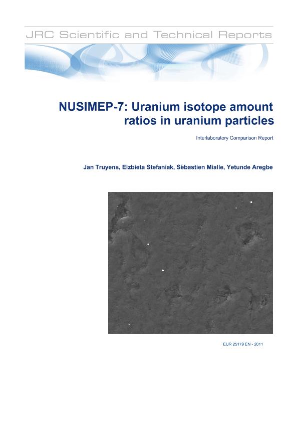 JRC Publications Repository - NUSIMEP-7: Uranium isotope amount