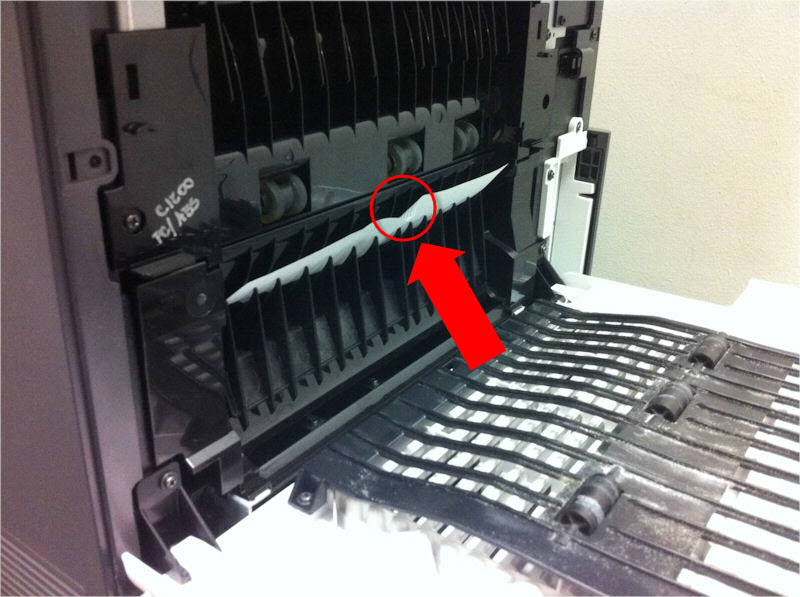 Troubleshooting a 202.05 Paper Jam | Lexmark MX718