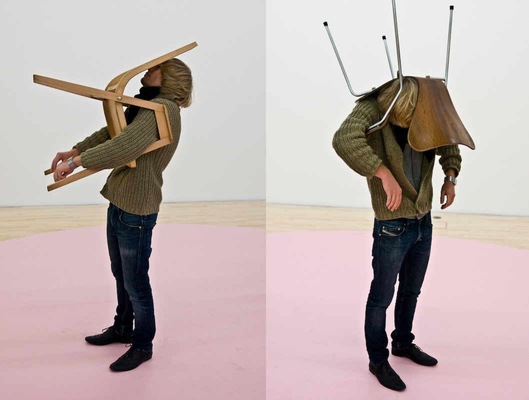 Erwin Wurm's One Minute Sculptures are refreshing