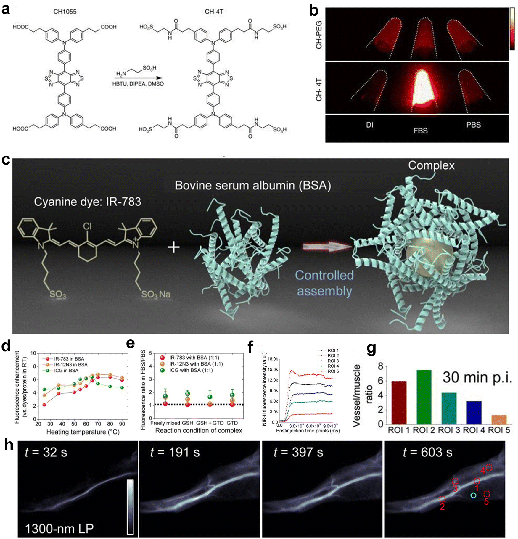 Construction and optimization of organic fluorophores in NIR-II