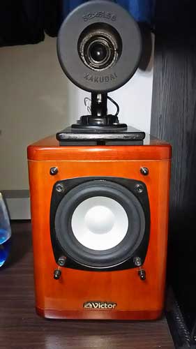 結局、月刊ステレオ8月号の付録（M800）はビクターのSP-FS1にポン付け