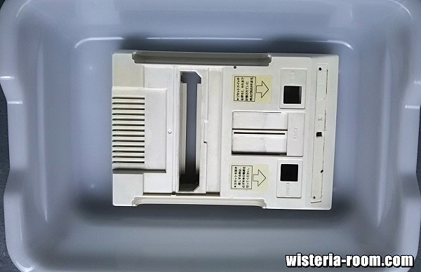 ファミコン本体の黄ばみ落としで有名な漂白の一ヶ月放置の結果と比較