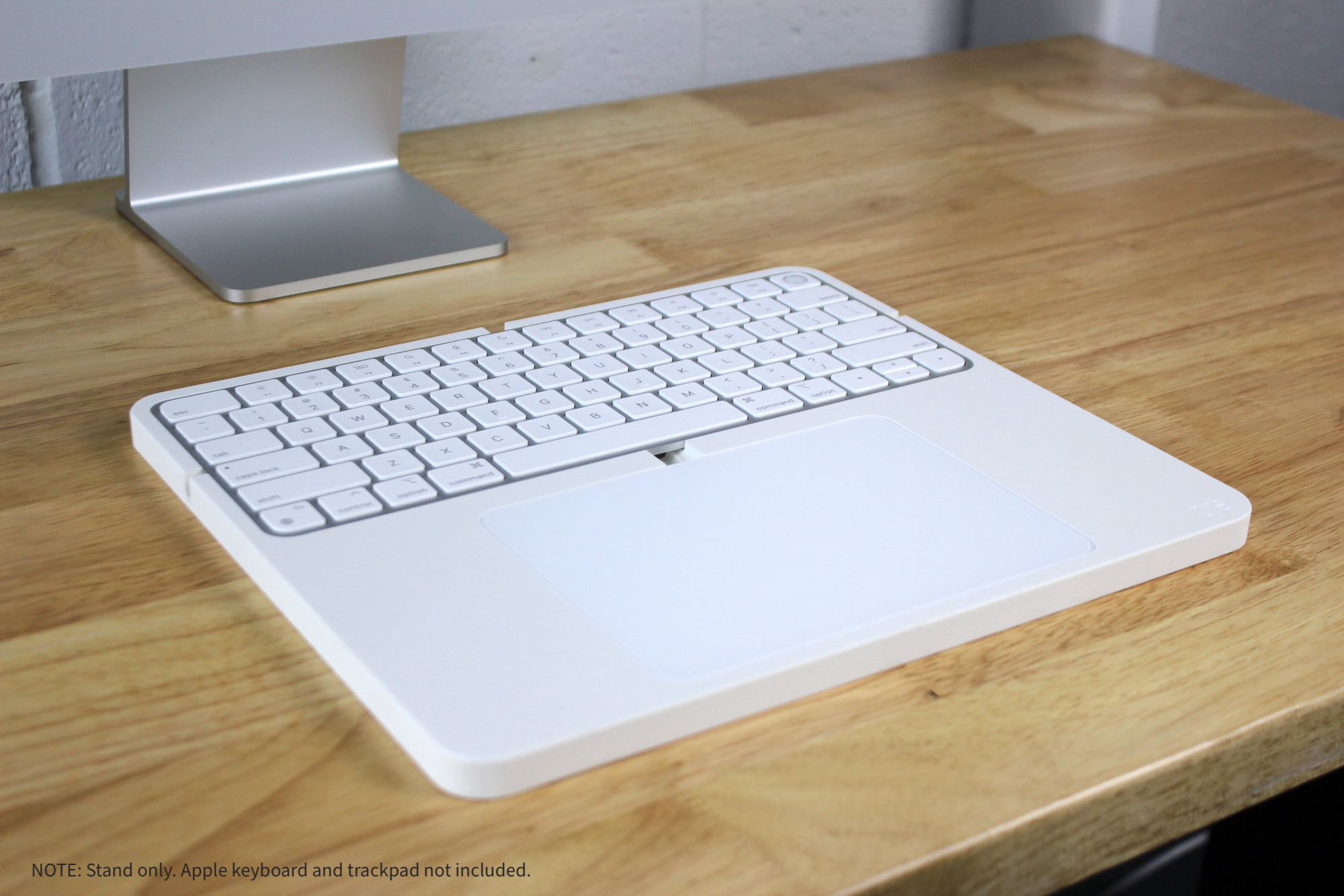 The tré 2 (white) | Stand for Apple Magic Trackpad and Touch ID