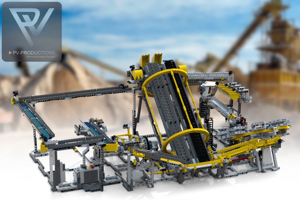 GBC 15 Mining Plant - 42055 Building Instructions | PV-Productions