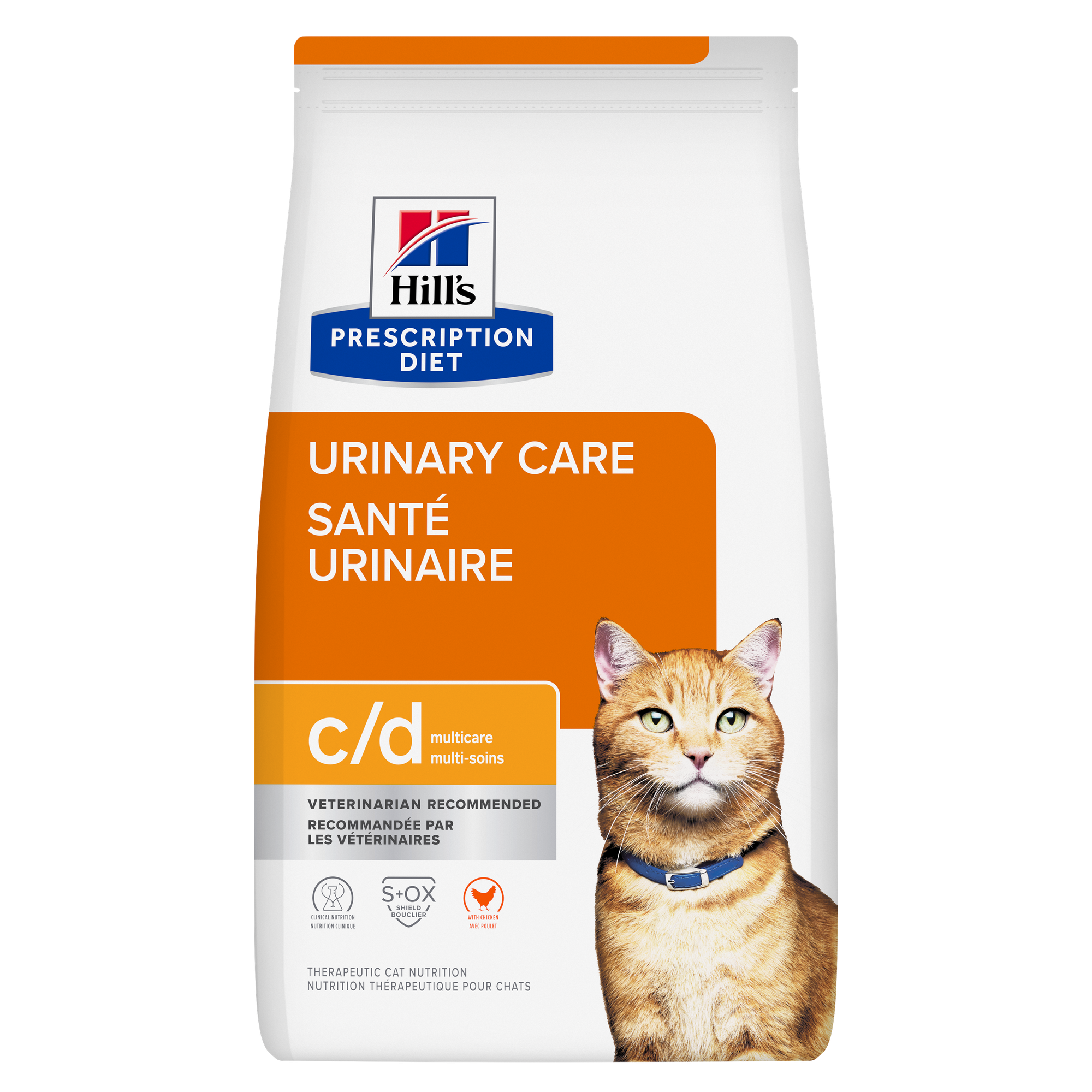 c/d Multicare with Chicken Dry Cat Food | Hill's Prescription Diet
