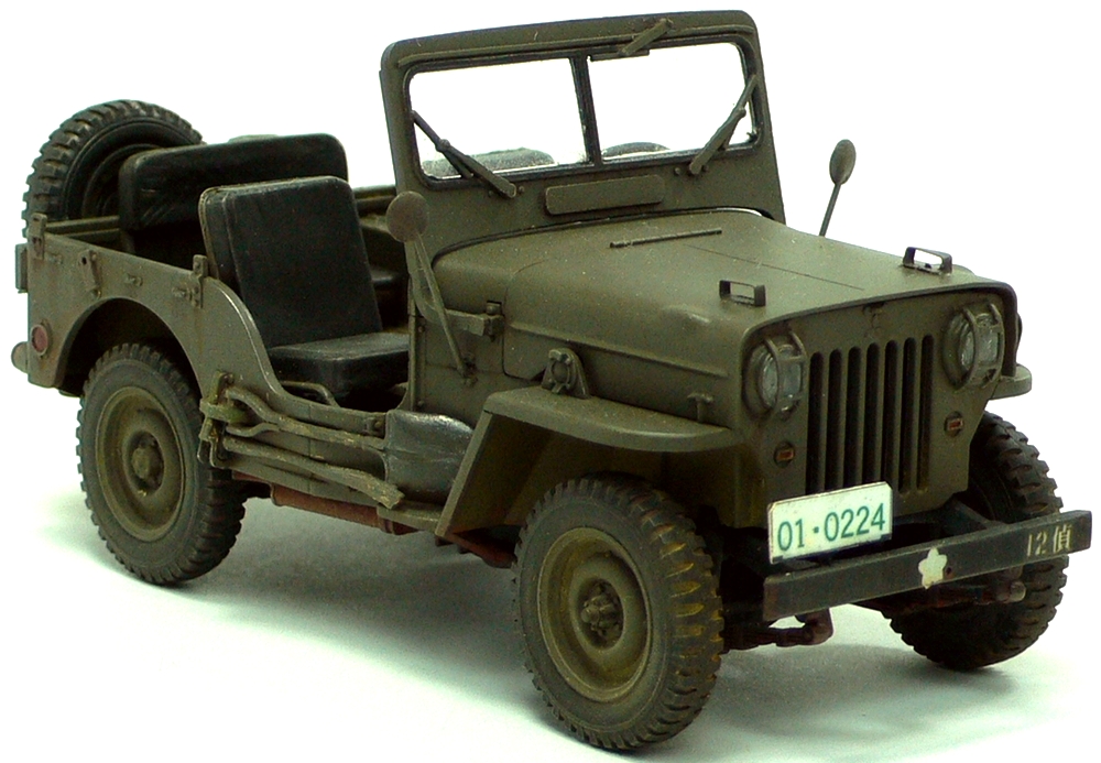 三菱ジープJ4A（ウイリスCJ3B）