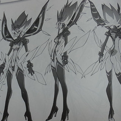 THE ART OF KLK Vol.1-3 Complete Set Kill la Kill Design art Book