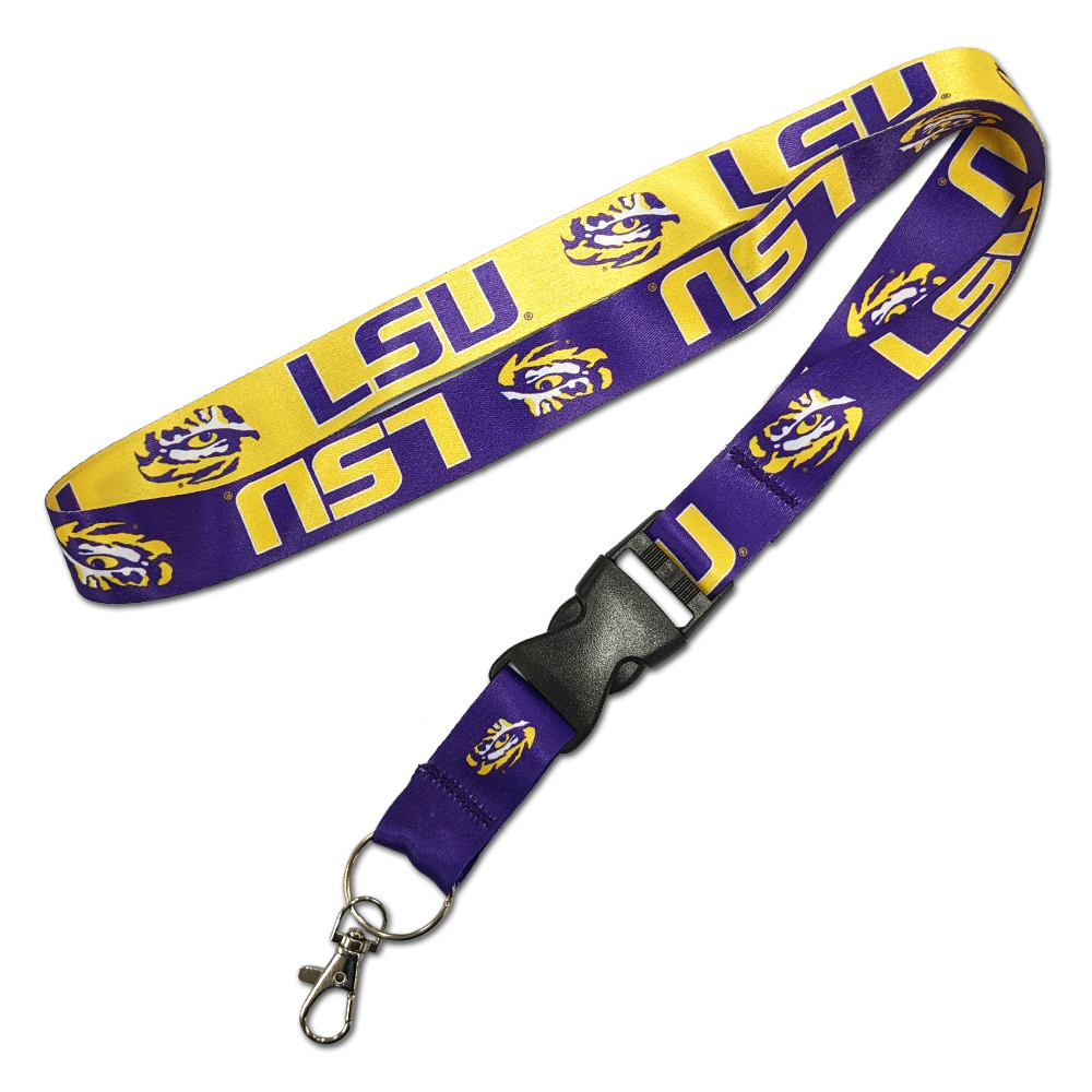 ウィンクラフト NCAA ネックストラップ LSU│アメフト用品専門店 QB