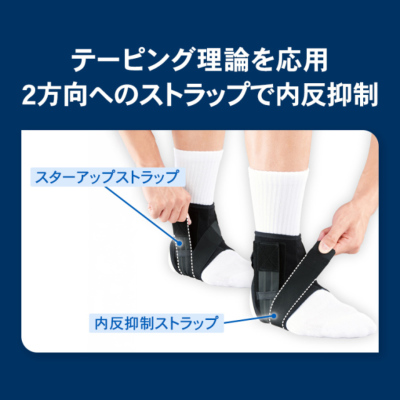 ザムスト アンクル（足首）用サポーター A1ショート│アメフト用品専門