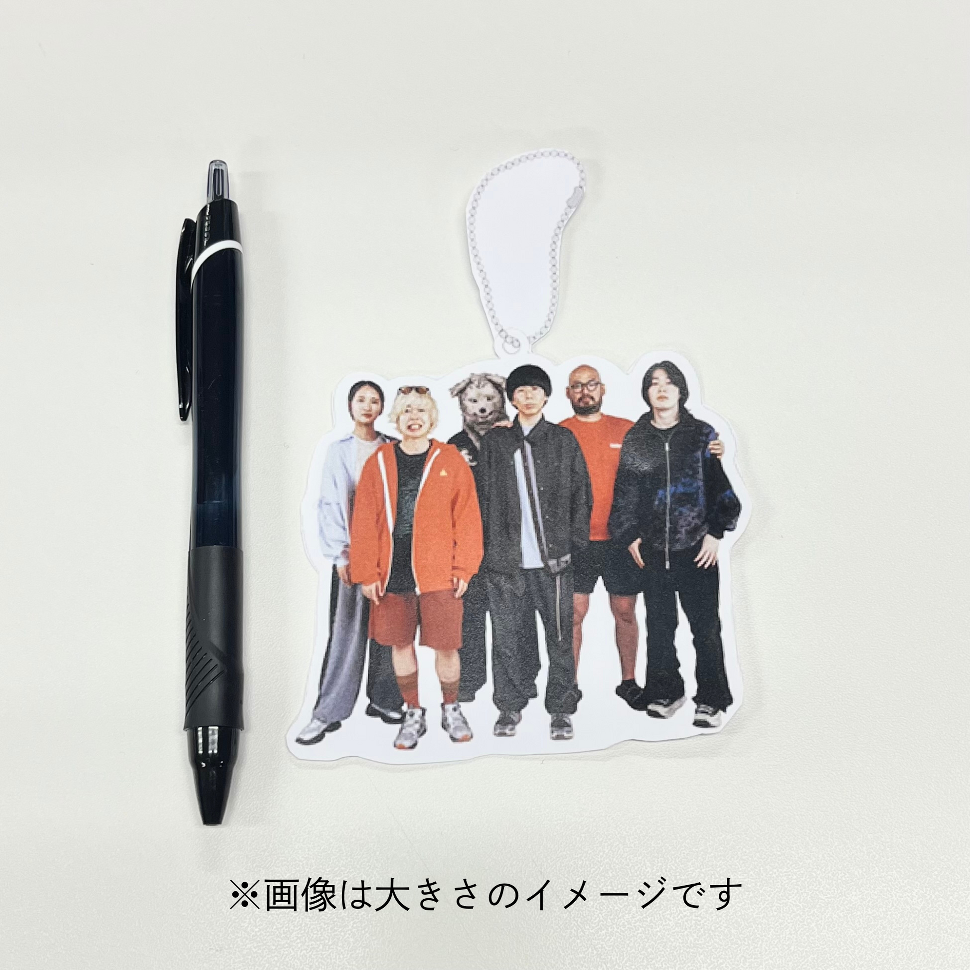 QJ×『ニートと居候とたかさき』大判アクリルキーホルダー – QJストア