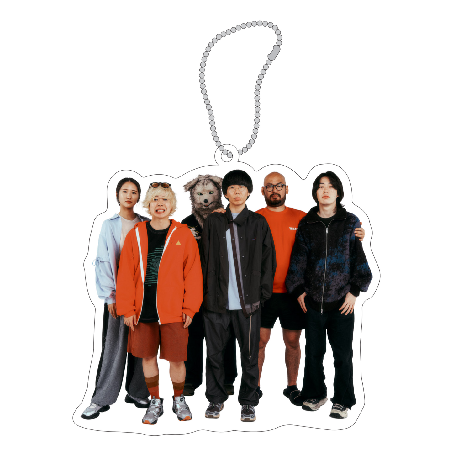 QJ×『ニートと居候とたかさき』大判アクリルキーホルダー – QJストア