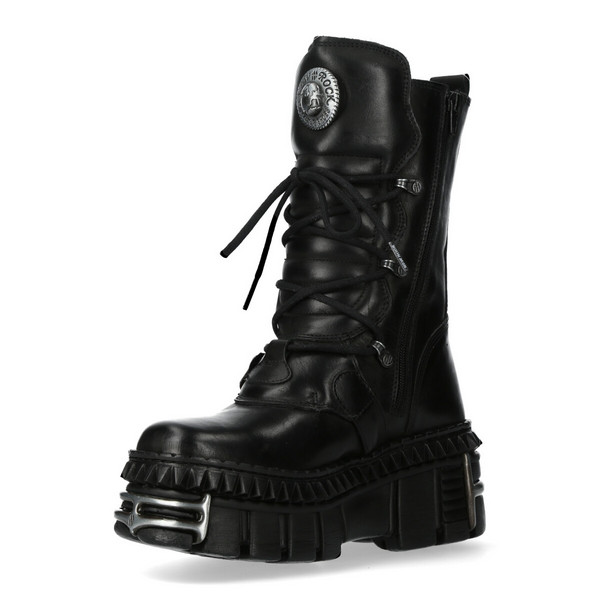 NEW ROCK / M-WALL1473-S8 厚底ブーツ（NR053） - QOOZA