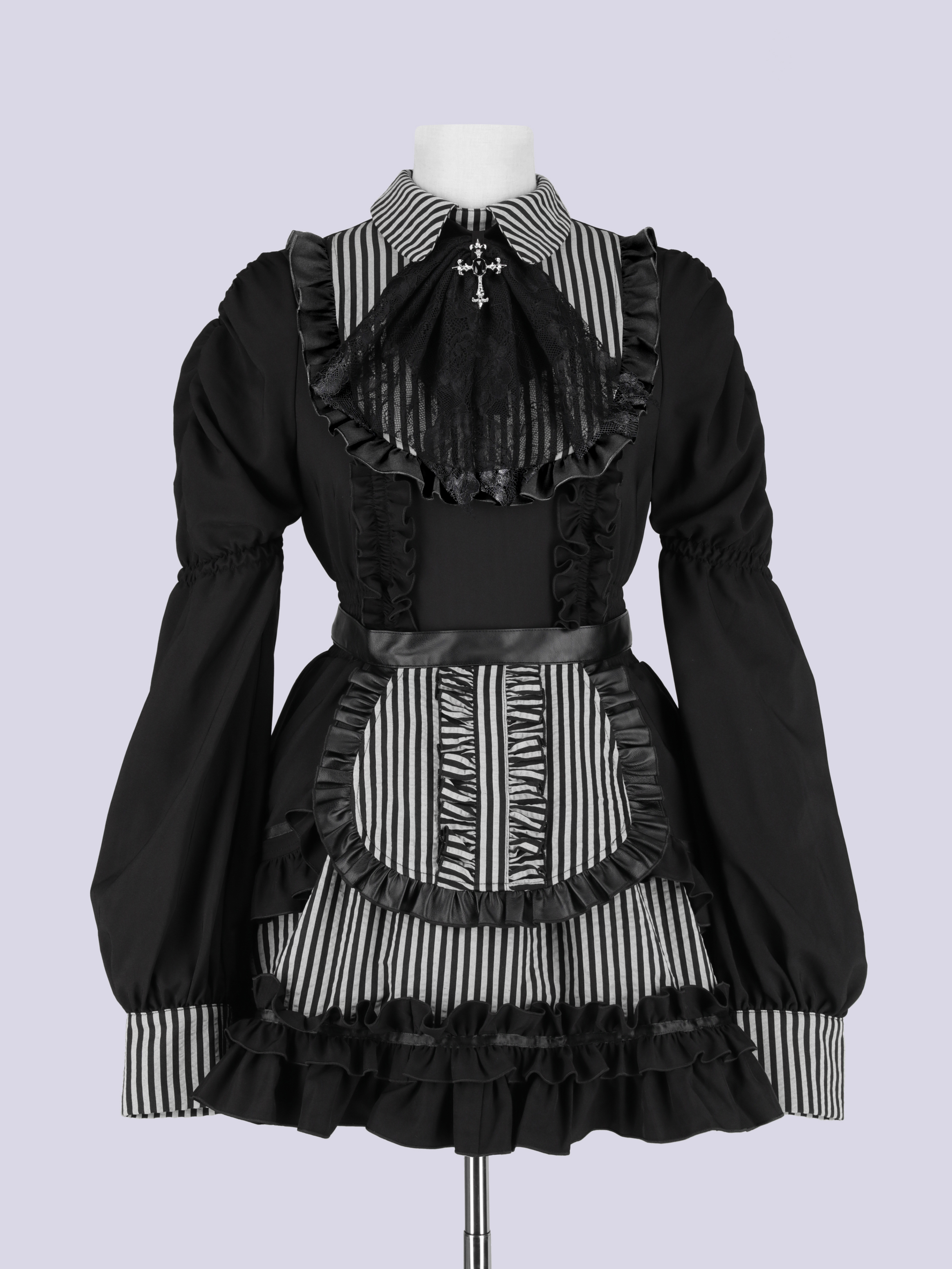 IMVAL / Gothic Maid Dress - QOOZA