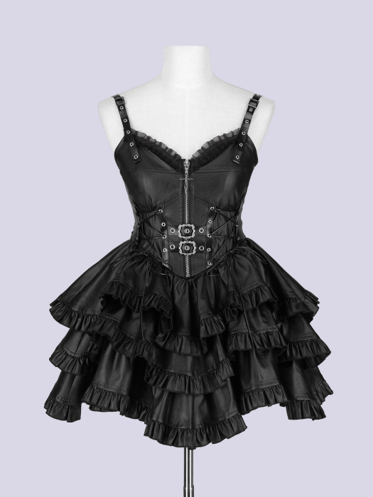 IMVAL / Layered Frill Dress - QOOZA