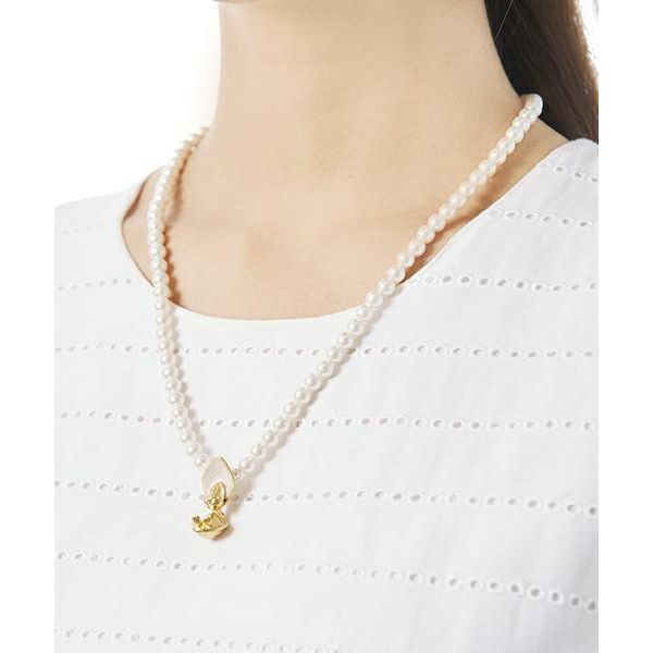 ヤングオイスター/パール ネックレス【ディズニー アクセサリー