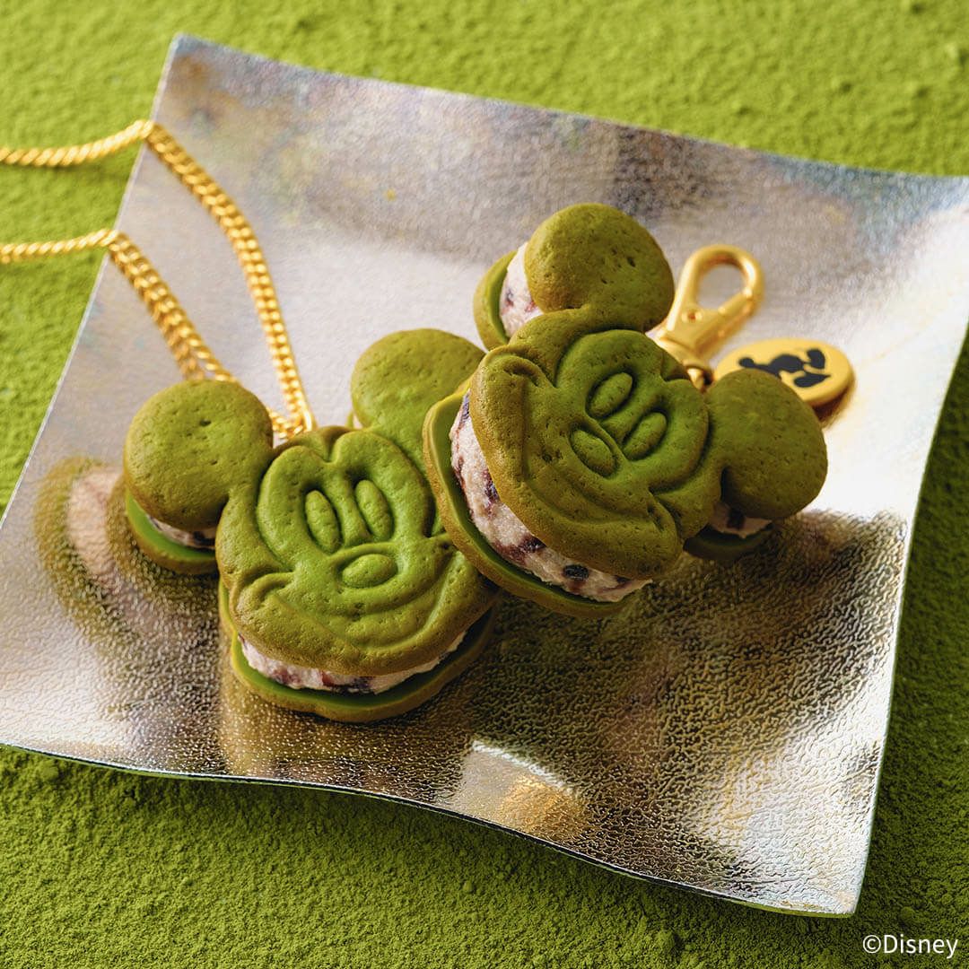 ミッキーマウス/アズキ アイスクリーム クッキーサンド バッグチャーム