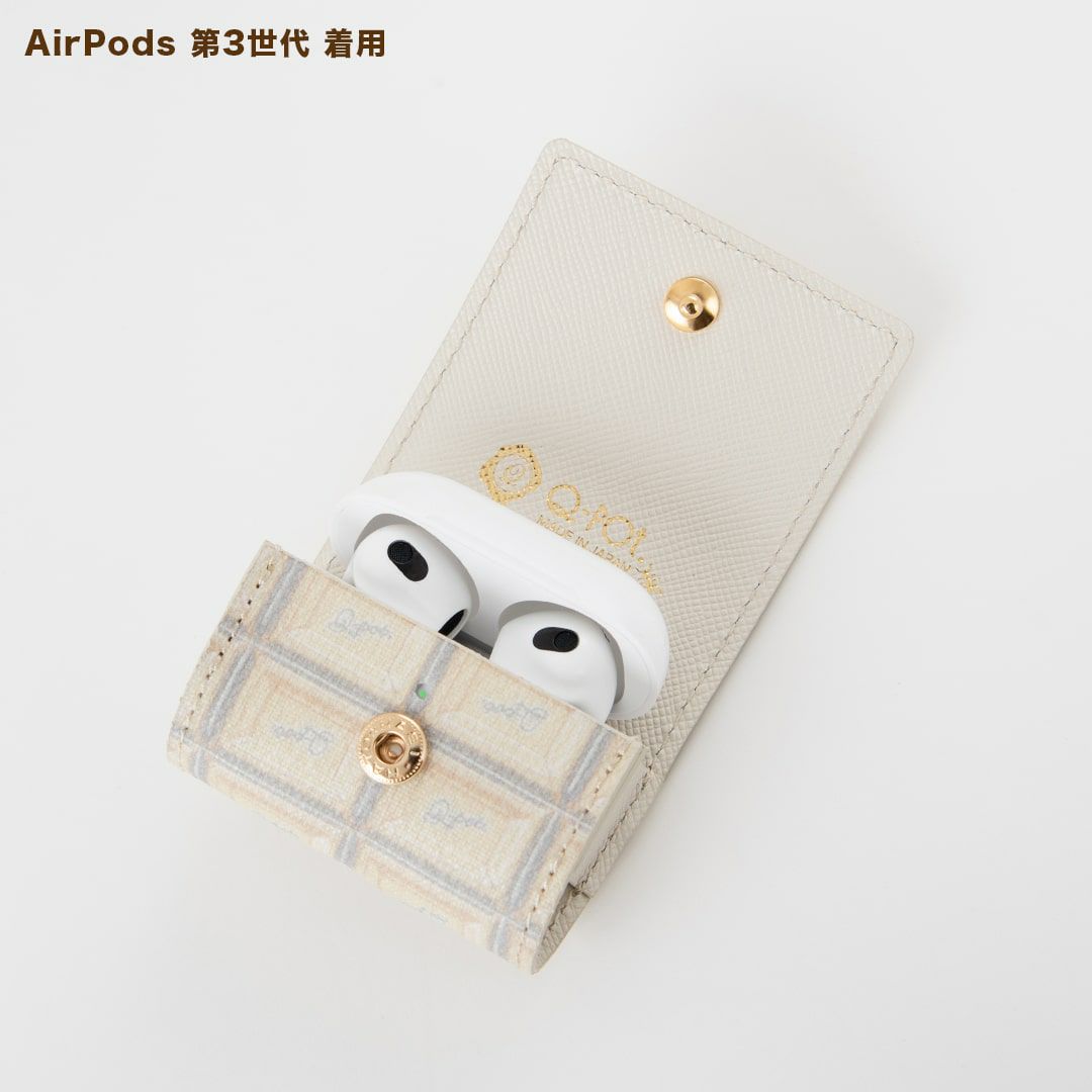 ホワイトチョコレート AirPods Pro ケースAirPods(第3世代)対応 | Q