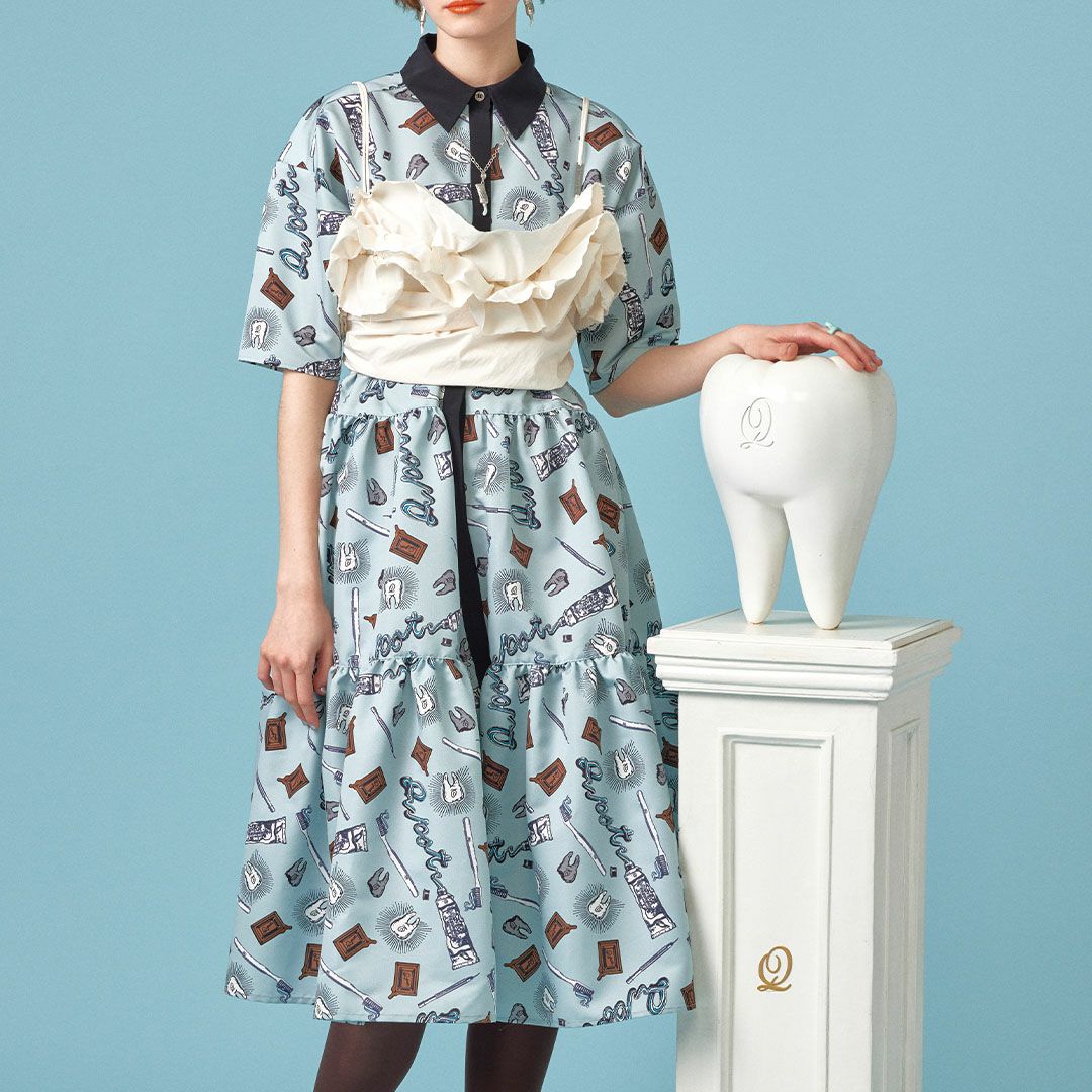 デンタル・キューポット シャツドレス | Q-pot. ONLINE SHOP