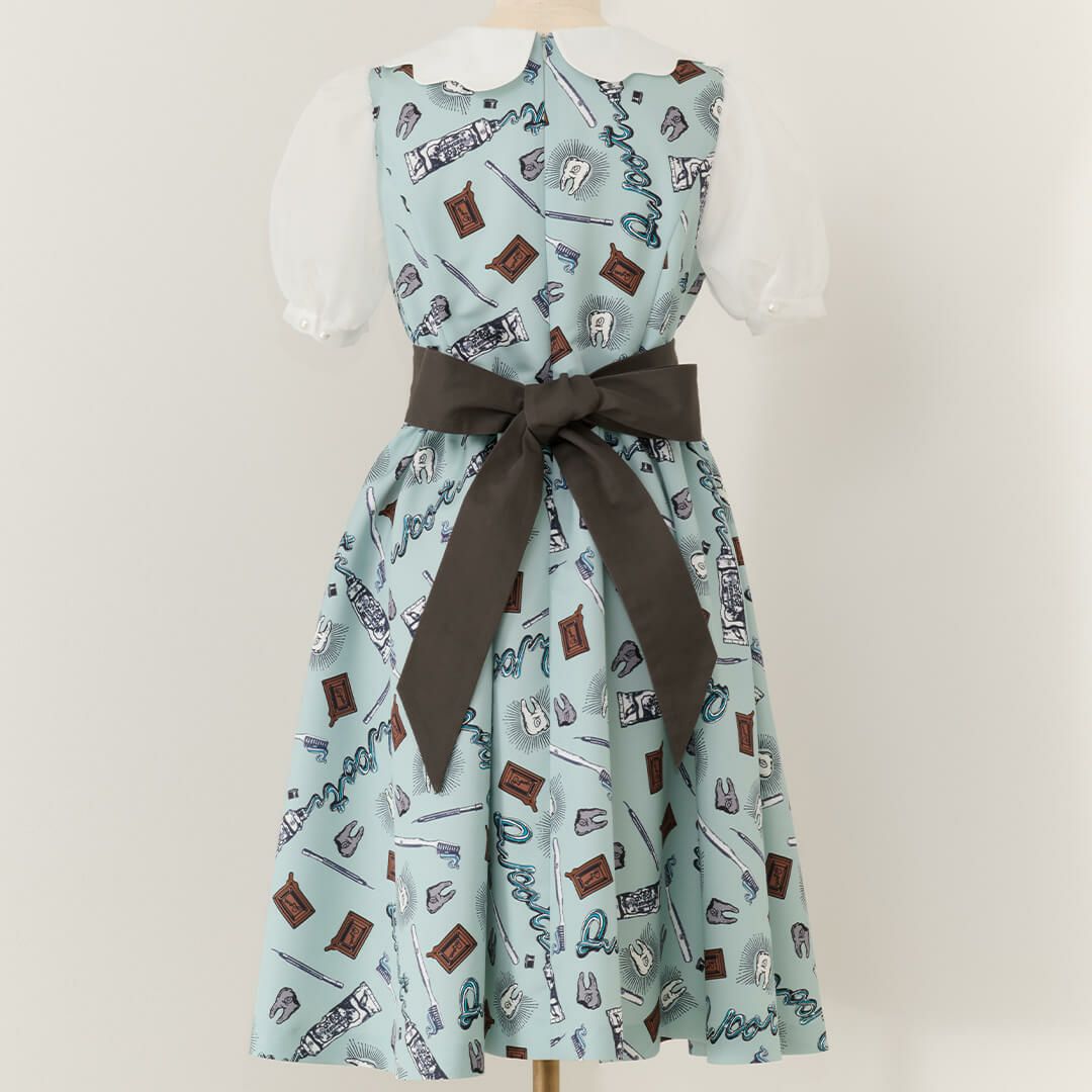 デンタル・キューポット パフスリーブドレス | Q-pot. ONLINE SHOP