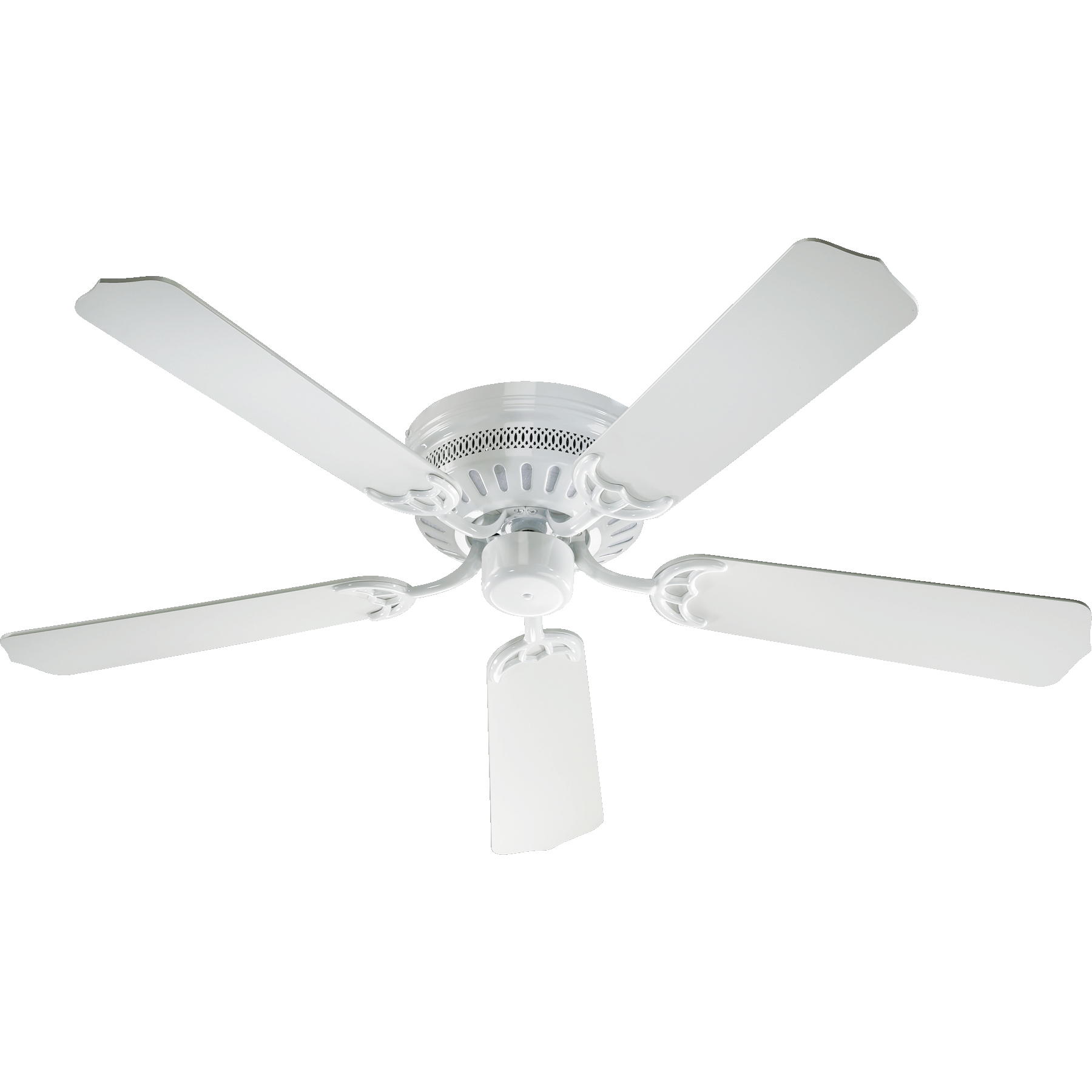 Quorum 11525-6 Custom Hugger 52 inch White Ceiling Fan