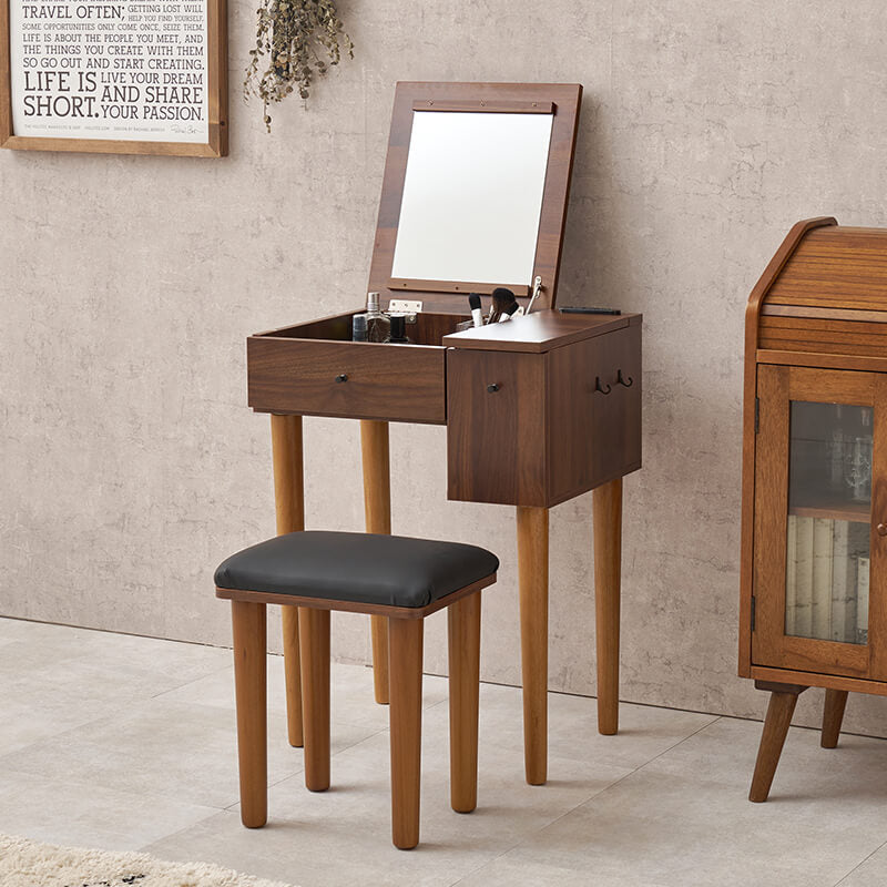 ドレッサーデスク [幅51][ライトあり/ライトなし] More | おしゃれな