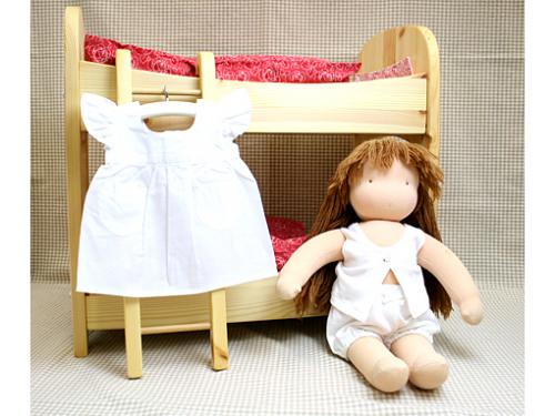 木のおもちゃ カルテット / ウォルドルフ人形C体用 キャミソールと