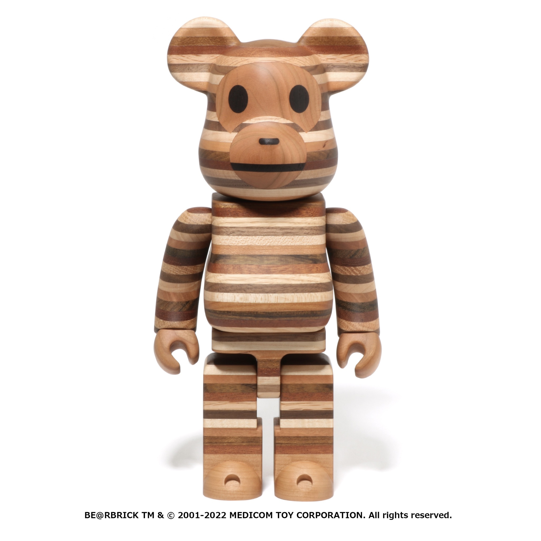 BE@RBRICK × カリモク × BABY MILO® ⽊製のベアブリック発売。 │ QUI