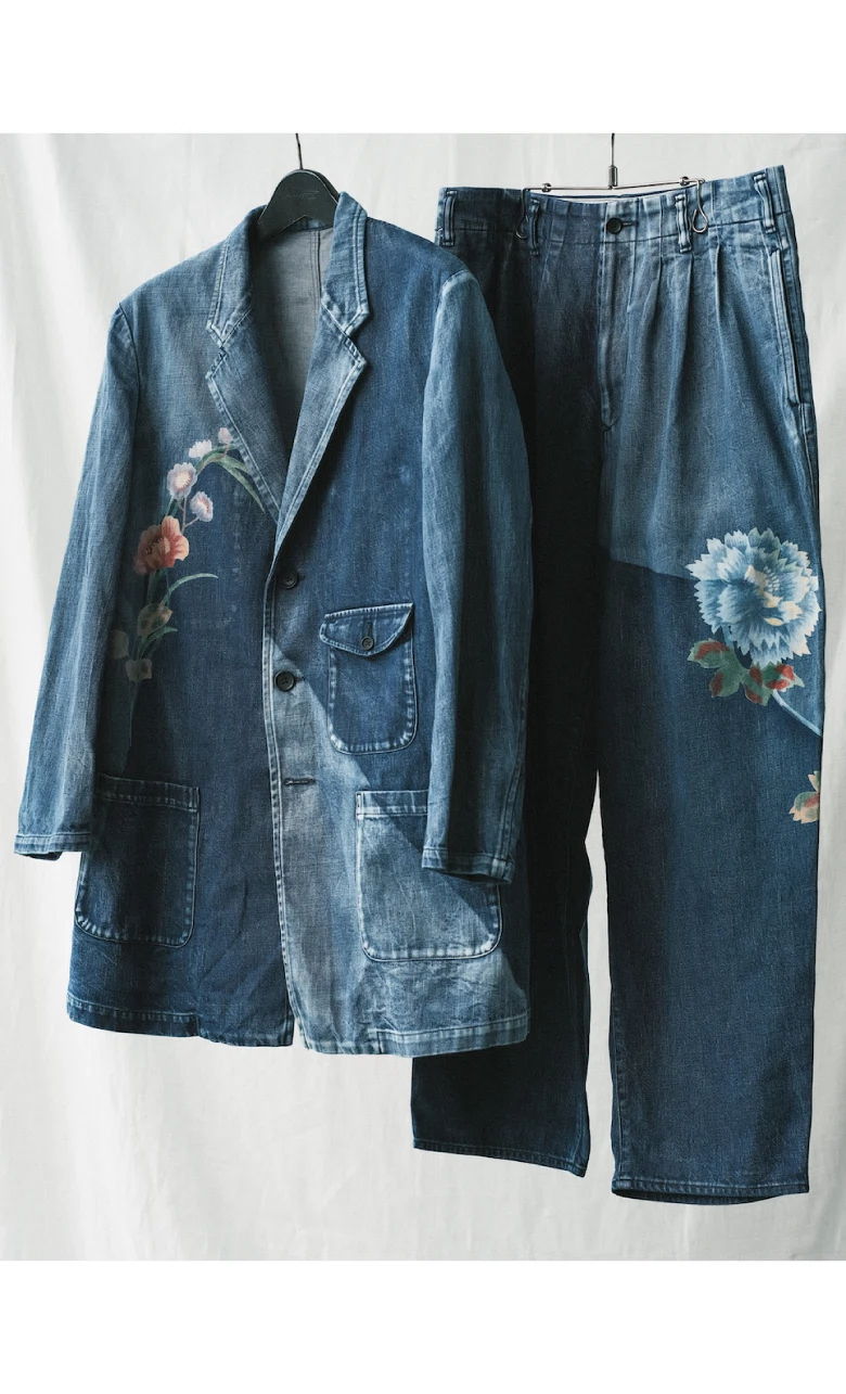 Yohji Yamamoto POUR HOMMEが友禅デニムを9月12日(火)より発売、手仕事