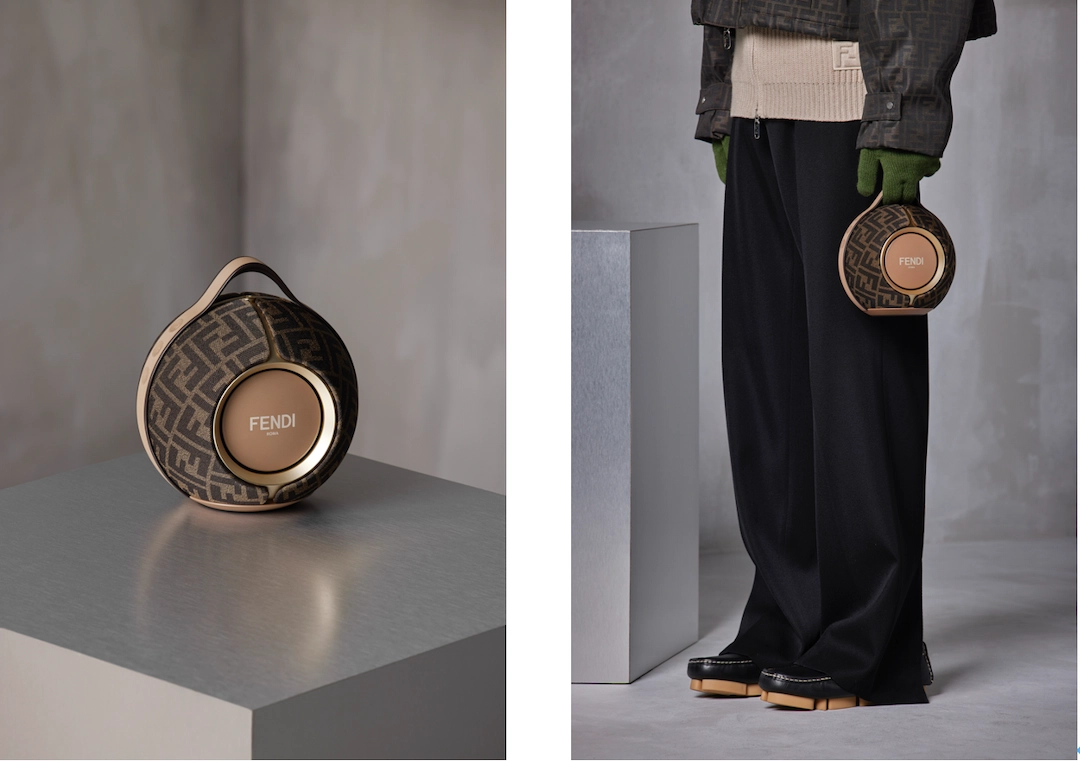 FENDIが限定ポータブルスピーカー「フェンディ x デビアレ マニア」を