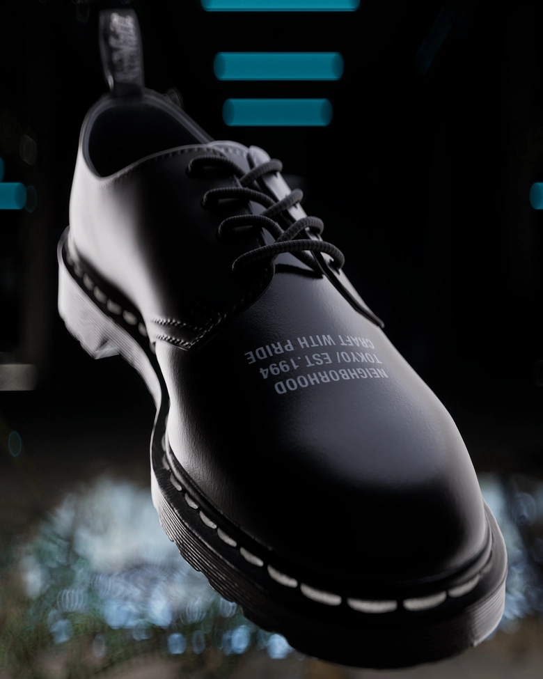 Dr. MartensとNEIGHBORHOODのコラボレーションシューズが発売 │ QUI