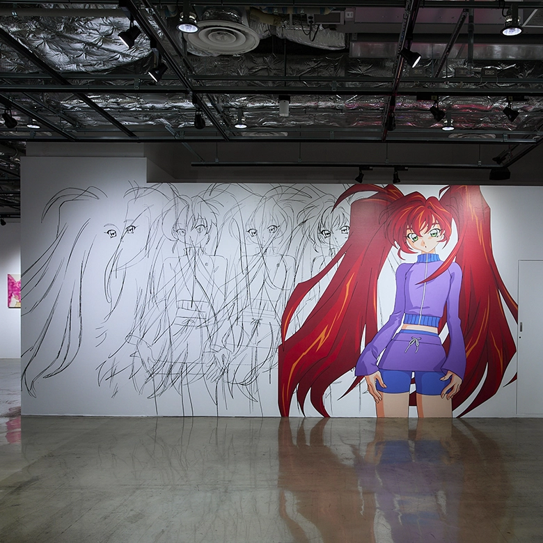 アーティスト 藍嘉比沙耶 – 90年代アニメーションの冷静な観察と衝動と