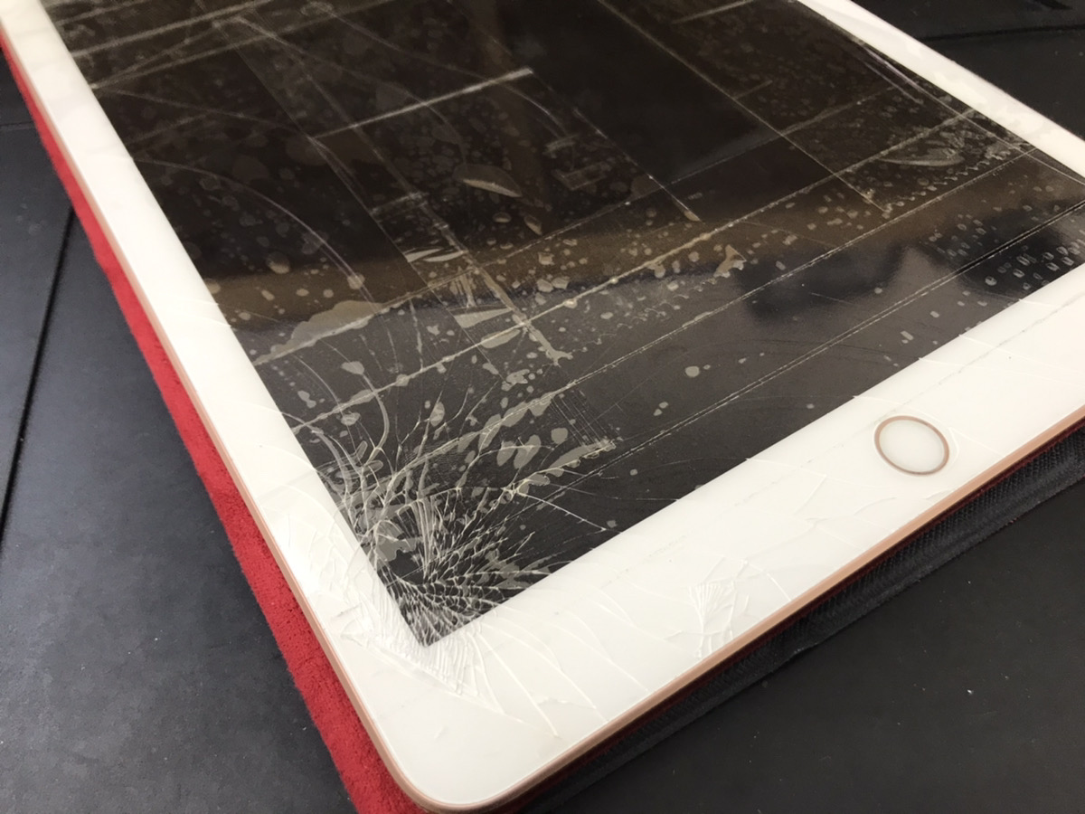 iPadの液晶画面が割れてしまった！そんなときはあいプロにご相談下さい