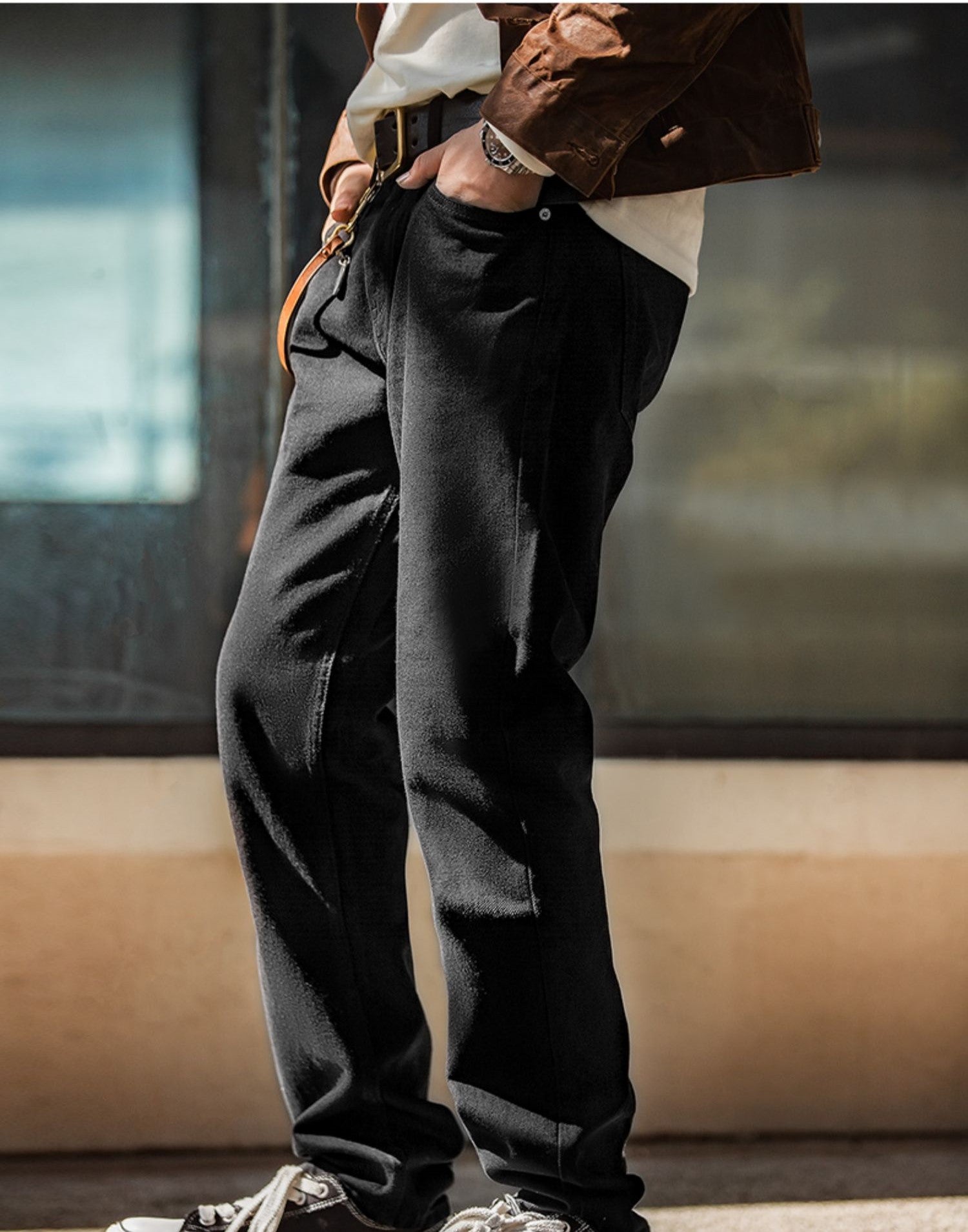 ◇ヴィンテージ復刻デザイン 細身シルエット 12.8オンス ストレート