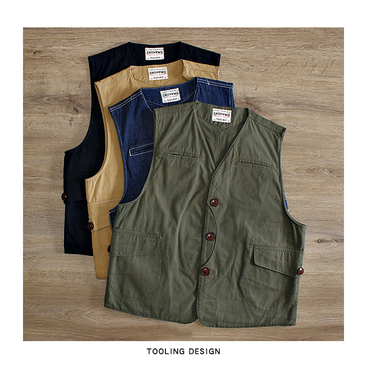 ☆ヴィンテージ復刻 ハンティングベスト☆S～2XL – quietman clothes