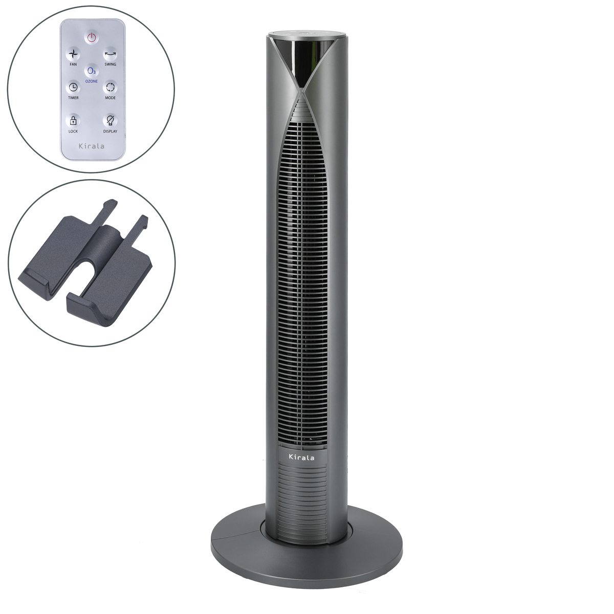 キララエアー オゾン消臭除菌機能付きタワーファン マーレ キララ