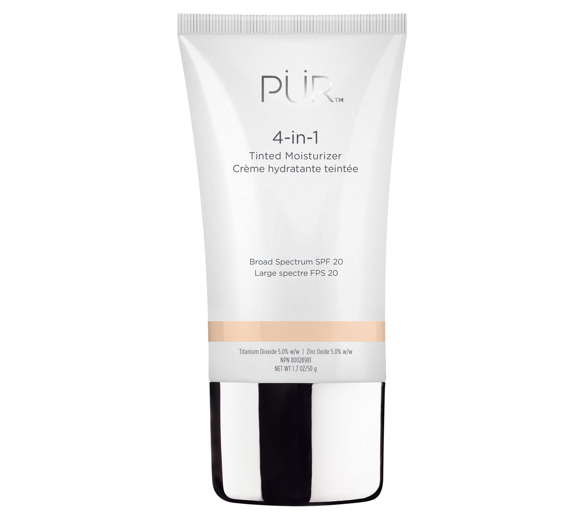 PUR 4-in-1 Tinted Moisturizer with Broad Spectrum SPF 20 - QVC.com