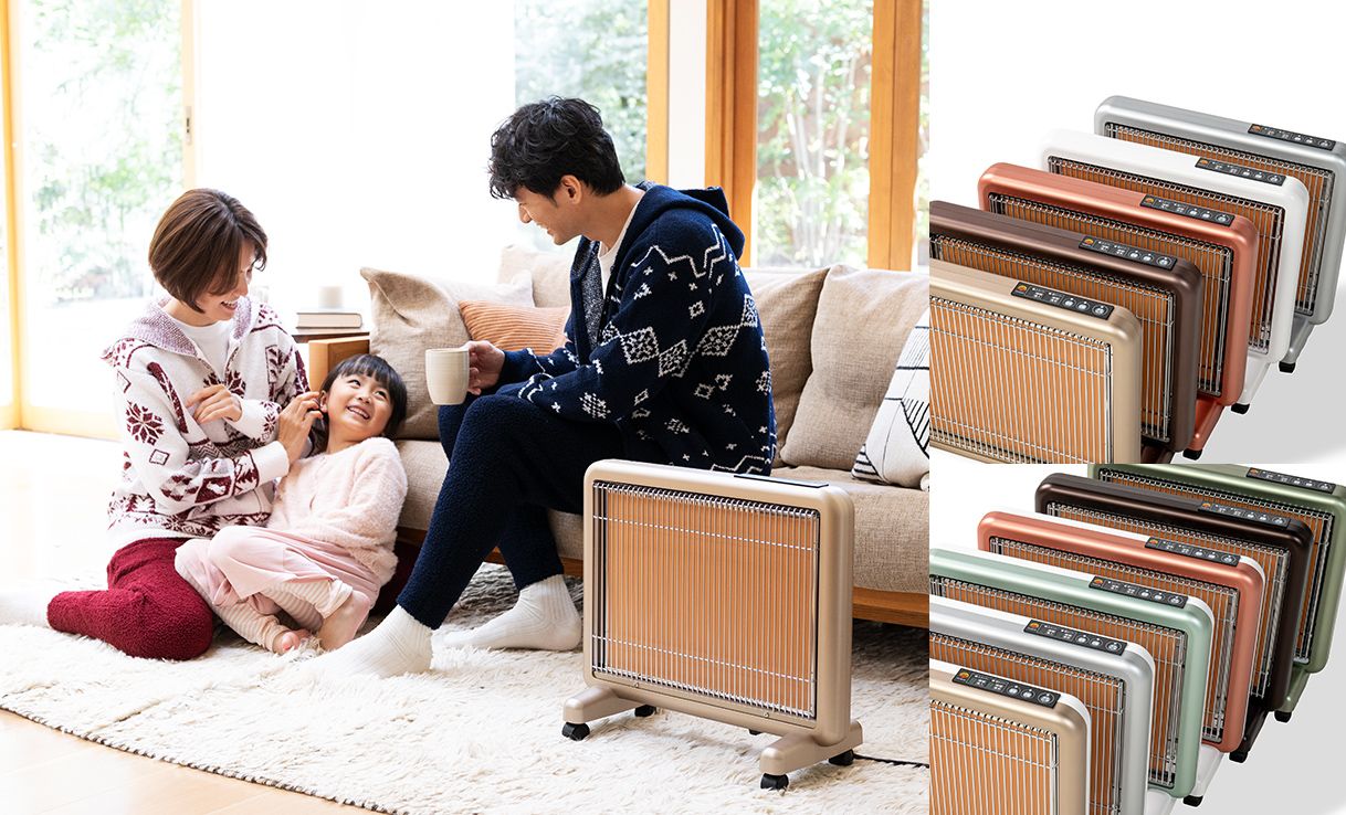 遠赤外線暖房器サンルミエ エコモードプラス サンルミエ - QVC.jp